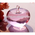 Natal / Valentine / Presentes de casamento Lovely Pink Crystal Apple